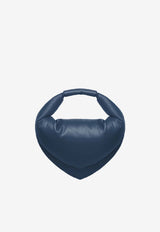Federico Cina Midi Tortellino Top Handle Bag Blue MDB0101_BLUE