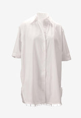 Niccolò Pasqualetti Douglas Short-Sleeved Shirt White NP07SH02ACOPO_BIANCO
