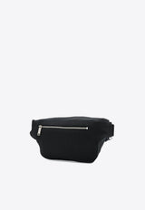 Saint Laurent Classic Logo Canvas Belt Bag Black 557831GIVLE_1000