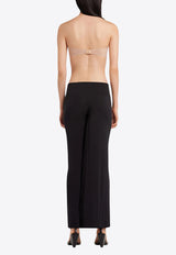 Courrèges Infinity Wide-Leg Pants Black 225JPA325JS0220_9999