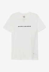 Rick Owens DRKSHDW Level T Hollywood T-shirt with Strap White DU01E3250RNEP5P_1109