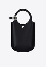 Courrèges Slim Holy Leather Handbag Black 225GSA178CR0065_9999