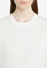 Wide-Sleeved Crewneck T-shirt