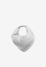 Federico Cina Midi Tortellino Top Handle Bag Gray MDB0101_GREY