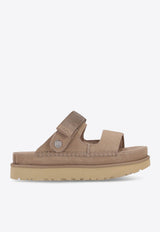 UGG Goldenstar Glide Suede Sandals Sand 1167399_SAN