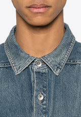 Rick Owens DRKSHDW SL Tommy Jumbo Denim Vest Denim DU01E3764DWB_06