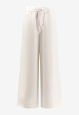 Marni Embroidered Logo Wide-Leg Pants White PJMU0070A0UTC275_00W02_White_32943259