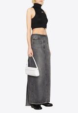 Courrèges High-Neck Cropped Vest Black 124JVE072JS0091_9999