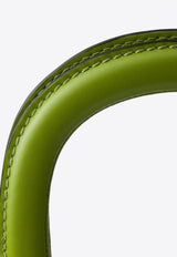 Prada Medium Carey Calf Leather Top Handle Bag Green 1BG567VKOO2HIA_F0ZCM