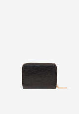 Thom Browne Pebble Grain Zip-Around Wallet Black FAW062A00198_001