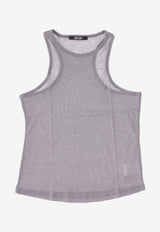 La Rose Essential Mesh Tank Top Gray TP002008_GREY