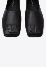 Courrèges AC Heritage Nappa Leather Loafers Black 324SCS105CR0052_9999