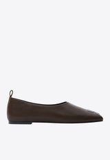 Courrèges AC Heritage Nappa Leather Loafers Brown 324SCS105CR0052_1146