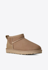 UGG Classic Ultra Mini Ankle Boots Sand 1116109_SAN