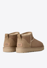 UGG Classic Ultra Mini Ankle Boots Sand 1116109_SAN