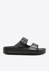 Birkenstock Arizona Leather Buckled Sandals Black 1026843_BLACK