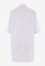 Niccolò Pasqualetti Douglas Striped Shirt Blue NP07SH02ACOPO_BLUE