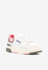 Autry CLC Leather Low-Top Sneakers White ROLWMC_03