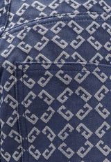 Givenchy All-Over Monogram Straight-Leg Jeans Denim BW5166516D_457_DENIM BLUE_32772886