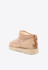 UGG Classic Ultra Mini Crafted Regenerate Boots Sand 1152953_SAN