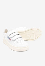 Autry Kids Boys Medalist Kidstripes Low-Top Sneakers White KILKFF_15