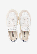 Autry Kids Boys Medalist Low-Top Sneakers White KULKFS_04