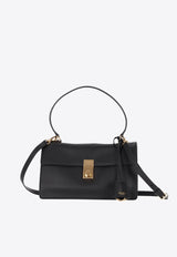 Prada Medium Soft Sound Leather Shoulder Bag Black 1BN023VTOO2CYS_F0002