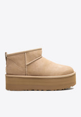 UGG Classic Ultra Mini Platform Boots Sand 1135092_SAN