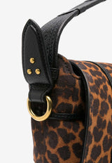 Jérôme Dreyfuss Large Pepito Leopard Print Crossbody Bag Brown 45PEPLCR_Imprimé Léopard Naturel