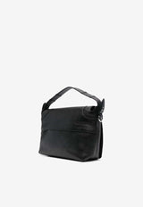 Jérôme Dreyfuss Medium Pepito Leather Crossbody Bag Black 44PEPMCR_Noir