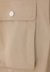 Niccolò Pasqualetti Carico Field Jacket Beige NP07J001COTW_BEIGE