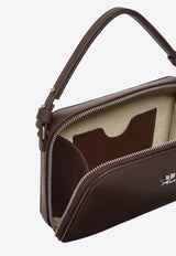 Courrèges Cloud Calf Leather Handbag Brown 424GSA146CR0065_1983