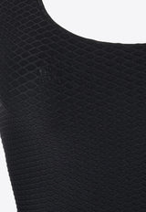 Anine Bing Jace One-Piece Swimsuit Black A110107_007