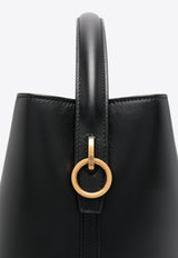 Saint Laurent Le 37 Bucket Bag in Calf Leather Black 7428282R20W_1000