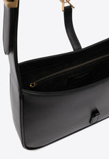 Saint Laurent Le 5 À 7 Leather Shoulder Bag Black 6572282R20W_1000