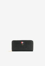 Thom Browne Signature Loop Zip-Around Wallet Black FAW012A00198_001