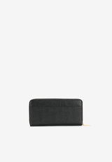 Thom Browne Signature Loop Zip-Around Wallet Black FAW012A00198_001