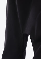 Saint Laurent V-neck Crepe De Chine Blouse Black 820520Y100W_1000