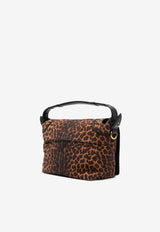 Jérôme Dreyfuss Medium Pepito Leopard Print Crossbody Bag Brown 45PEPMCR_Imprimé Léopard Naturel