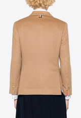 Thom Browne Single-Breasted Camel-Hair Blazer Camel FBC637AF0811_275