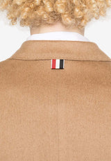 Thom Browne Single-Breasted Camel-Hair Blazer Camel FBC637AF0811_275