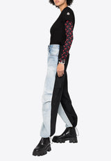 Moncler Logo Patch Crewneck T-shirt Black K10938C73200V8058_999