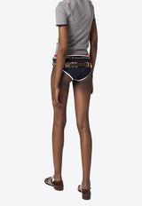 Miu Miu Logo Patch Bikini Bottom Navy MMP271SOOO14SJ_F022X