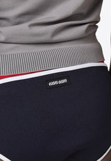 Miu Miu Logo Patch Bikini Bottom Navy MMP271SOOO14SJ_F022X