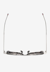 Thom Browne Aviator Metal Sunglasses Gray UES929AG0003_035