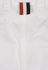 Thom Browne Tailored Straight-Leg Pants White MTU335WF0576_100