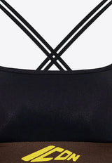 Dsquared2 Icon New Generation Sports Bra Black D8RGD5870_001