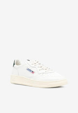 Autry Medalist Leather Low-Top Sneakers White AULMLL_47