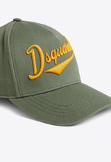Dsquared2 Logo Embroidered Baseball Cap Green BCM088105C00001_M1845