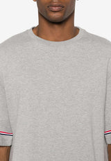 Thom Browne Signature Loop T-shirt Gray MJS282AJ0199_055